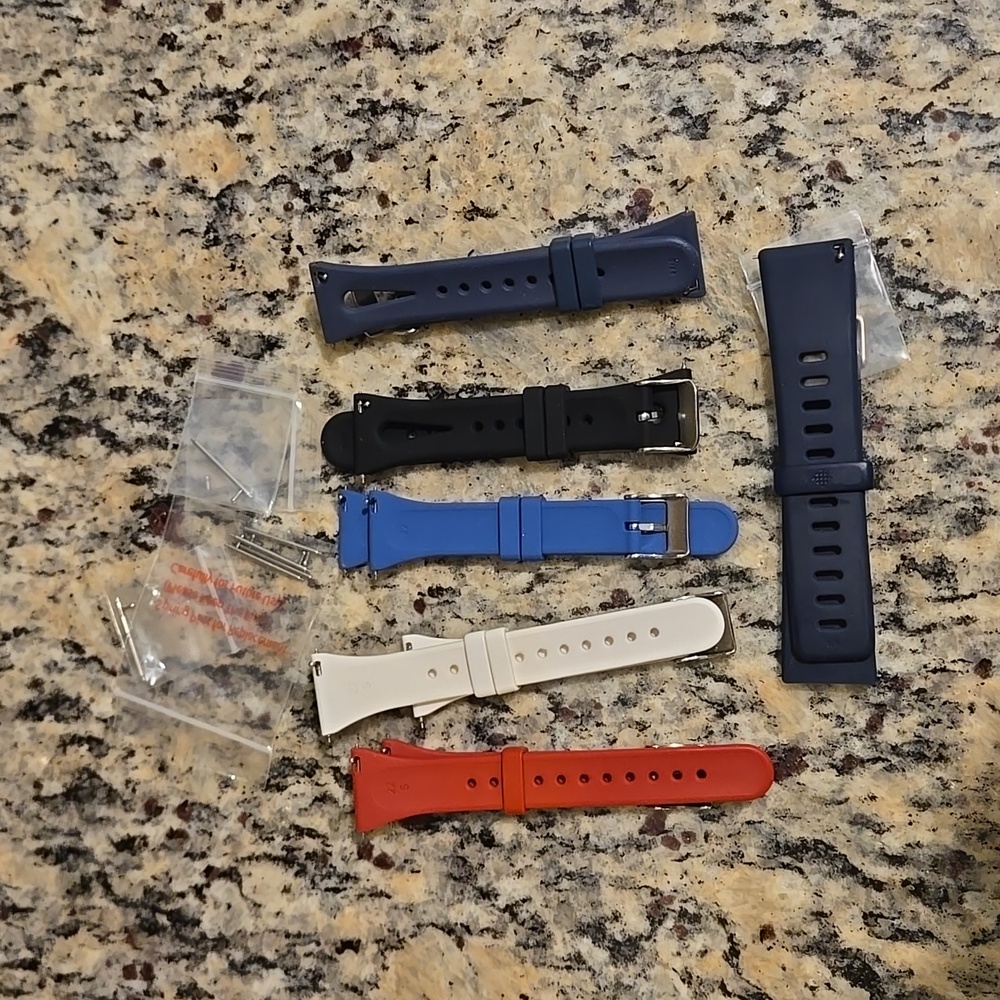 Bundle of 6 Skinny Fitbit Versa 2 Bands